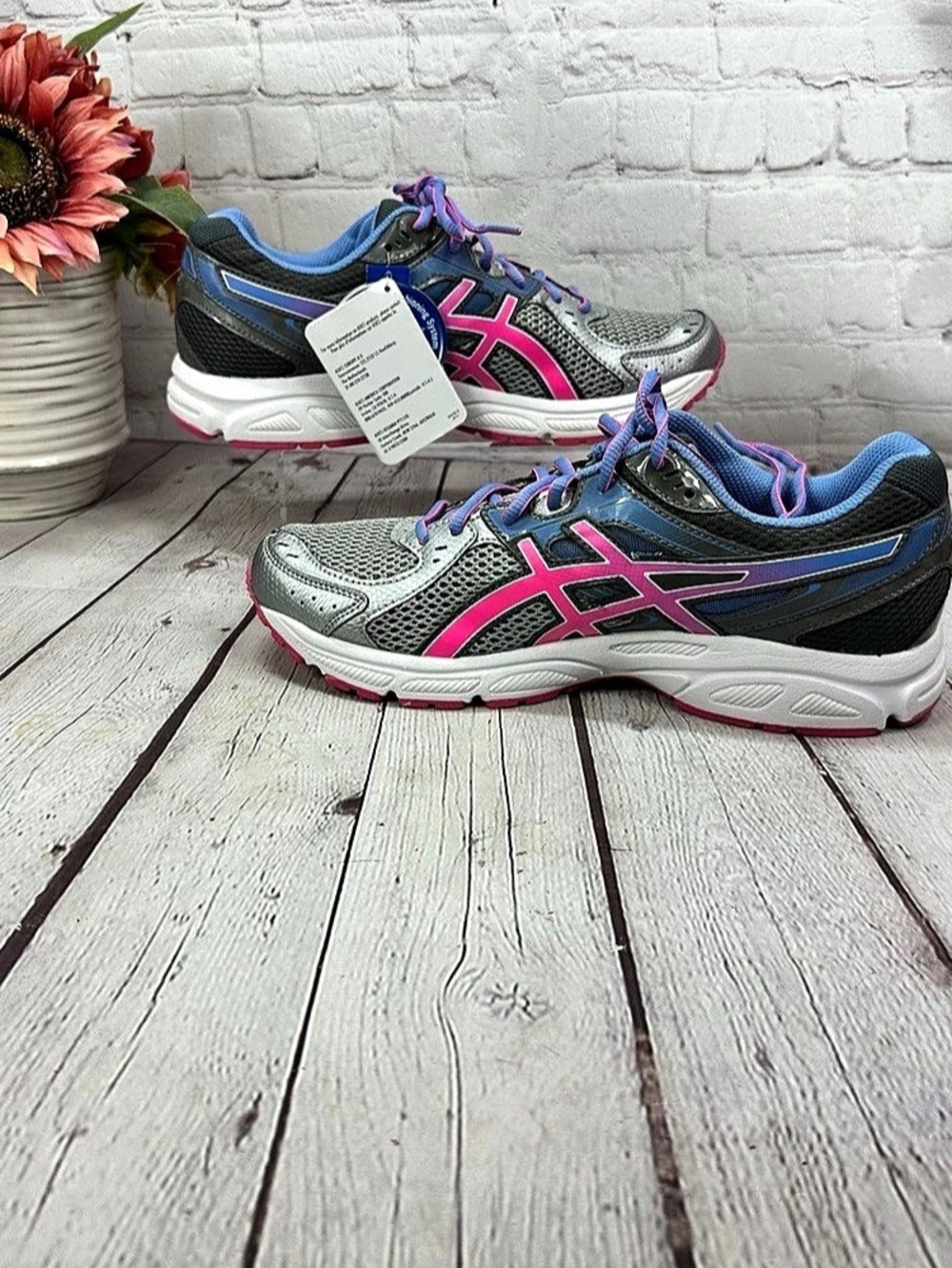 ASICS GEL-CONTEND 2 Athletic Shoes women 11 NWT fitness gym running activewear